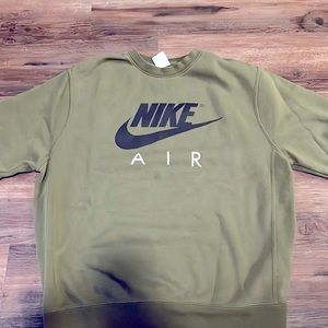 Green Nike Crewneck